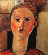 Amedeo Modigliani Red Haired Girl oil painting